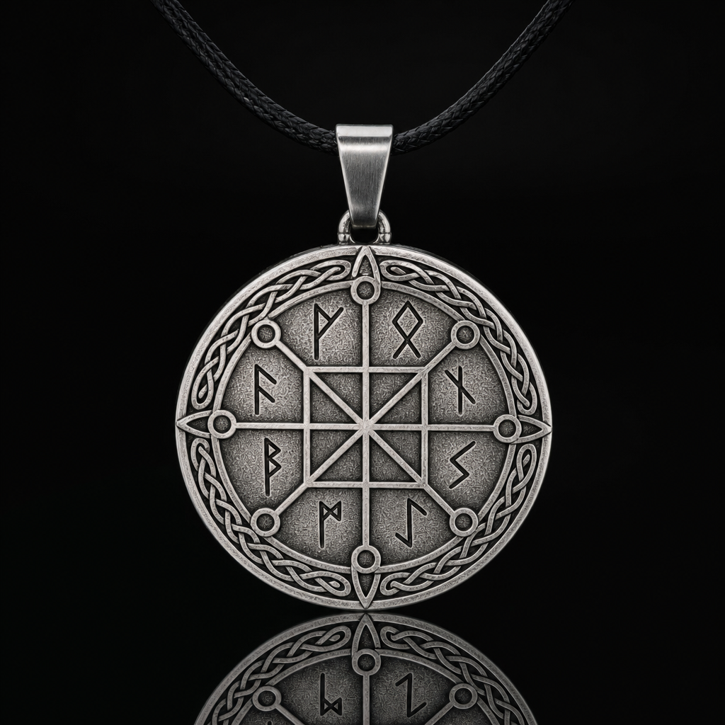 Web of Wyrd Norns Pendant Necklace