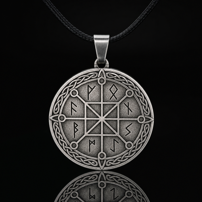 Web of Wyrd Norns Pendant Necklace