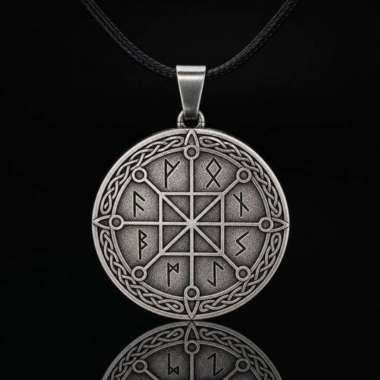 Web of Wyrd Norns Pendant Necklace