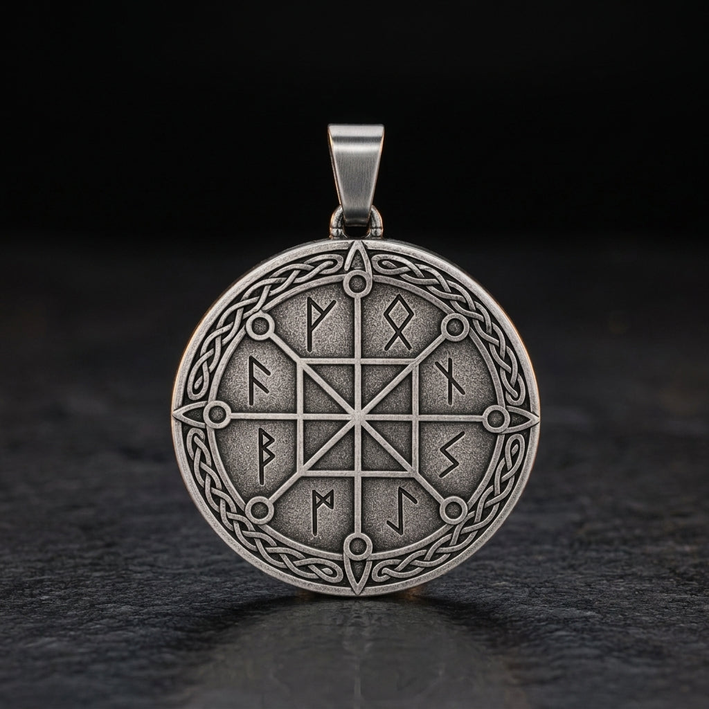 Web of Wyrd Norns Pendant Necklace