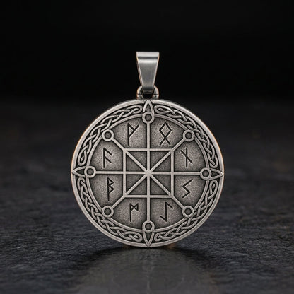 Web of Wyrd Norns Pendant Necklace