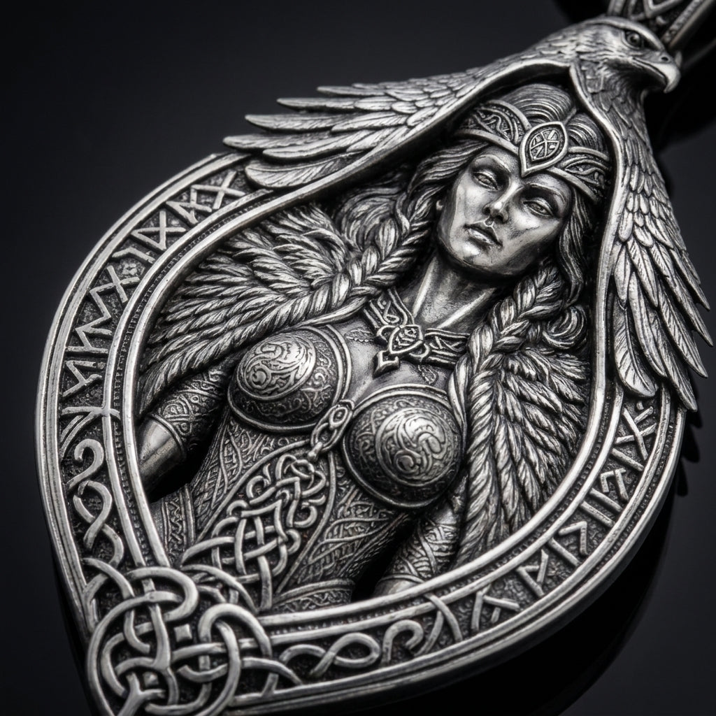 Norse Goddess Freya Pendant Necklace