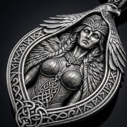 Norse Goddess Freya Pendant Necklace