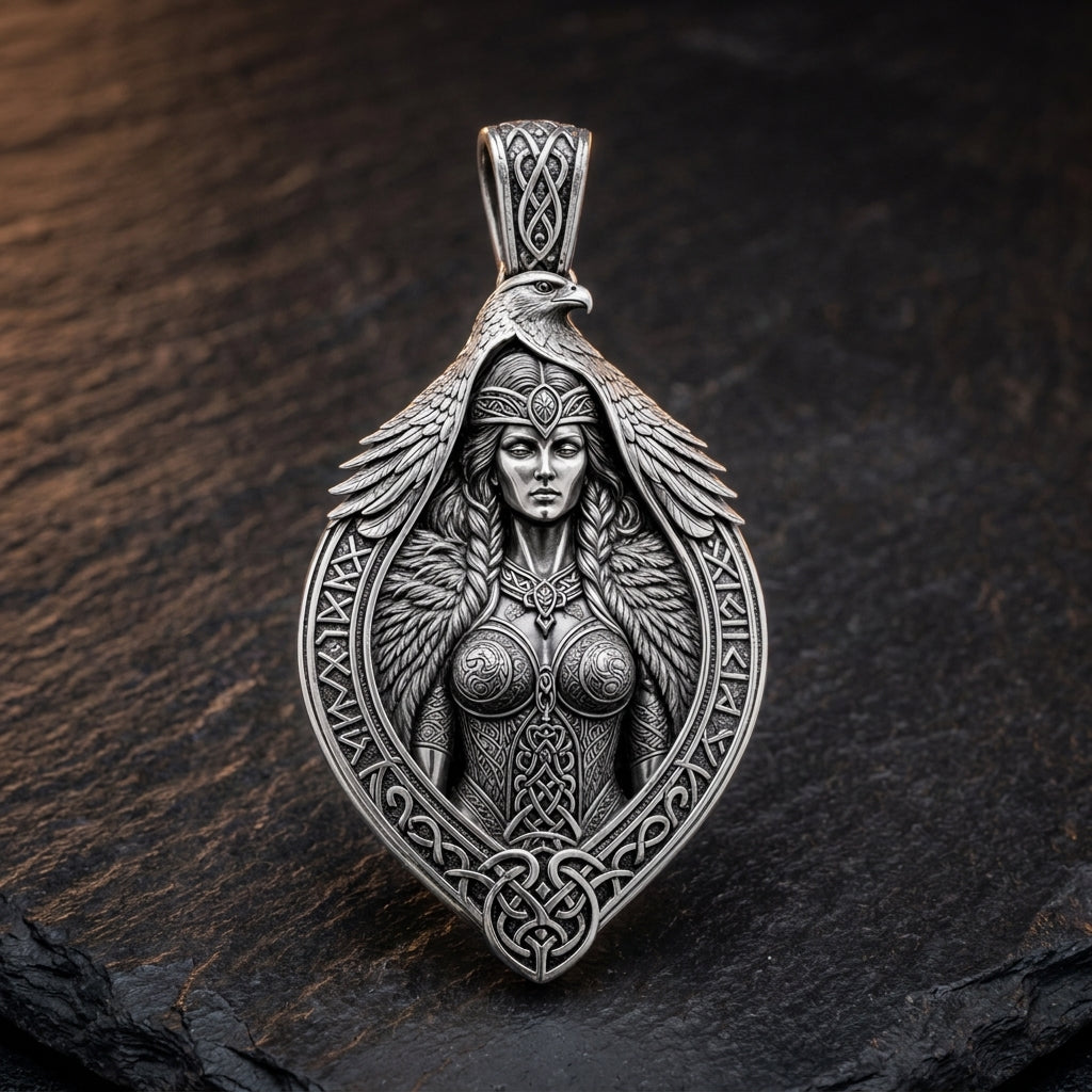 Norse Goddess Freya Pendant Necklace