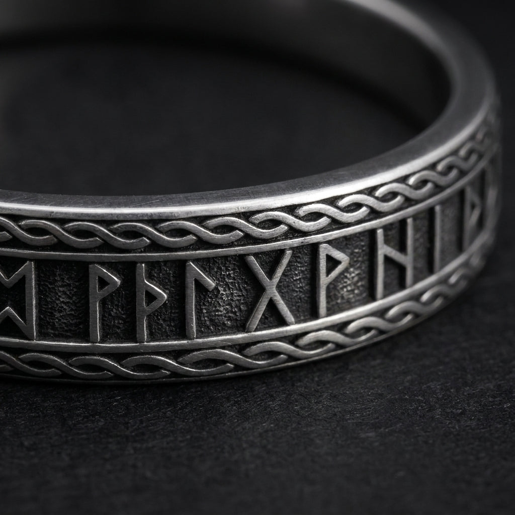 Viking Shieldmaiden Rune Ring