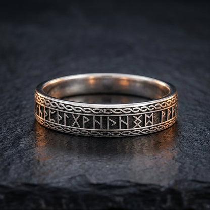 Viking Shieldmaiden Rune Ring