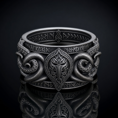 Norse Kraken Ring