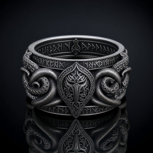 Norse Kraken Ring