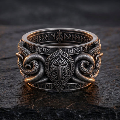 Norse Kraken Ring
