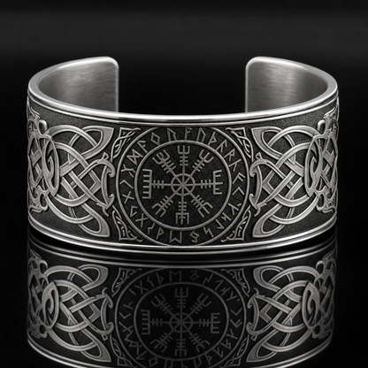 Helm of Awe Cuff Bangle Bracelet
