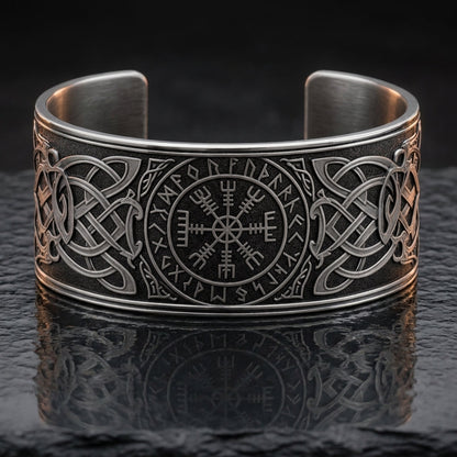 Helm of Awe Cuff Bangle Bracelet