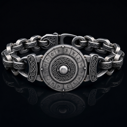 Viking Shield Wall Chain Bracelet