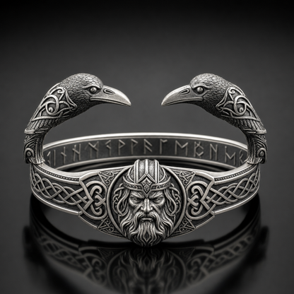Odin Allfather Cuff Bangle