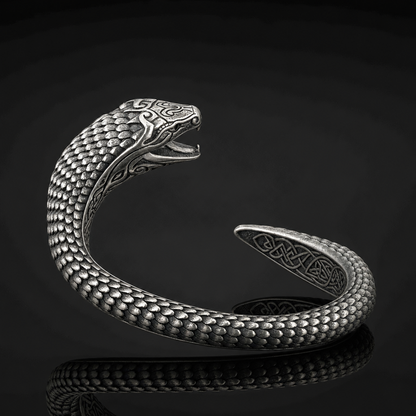 Jörmungandr Serpent Arm Ring Cuff