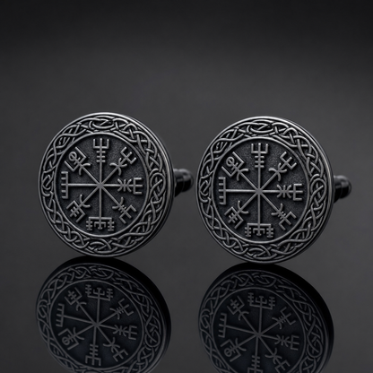 Helm of Awe Aegishjalmur Stud Earrings