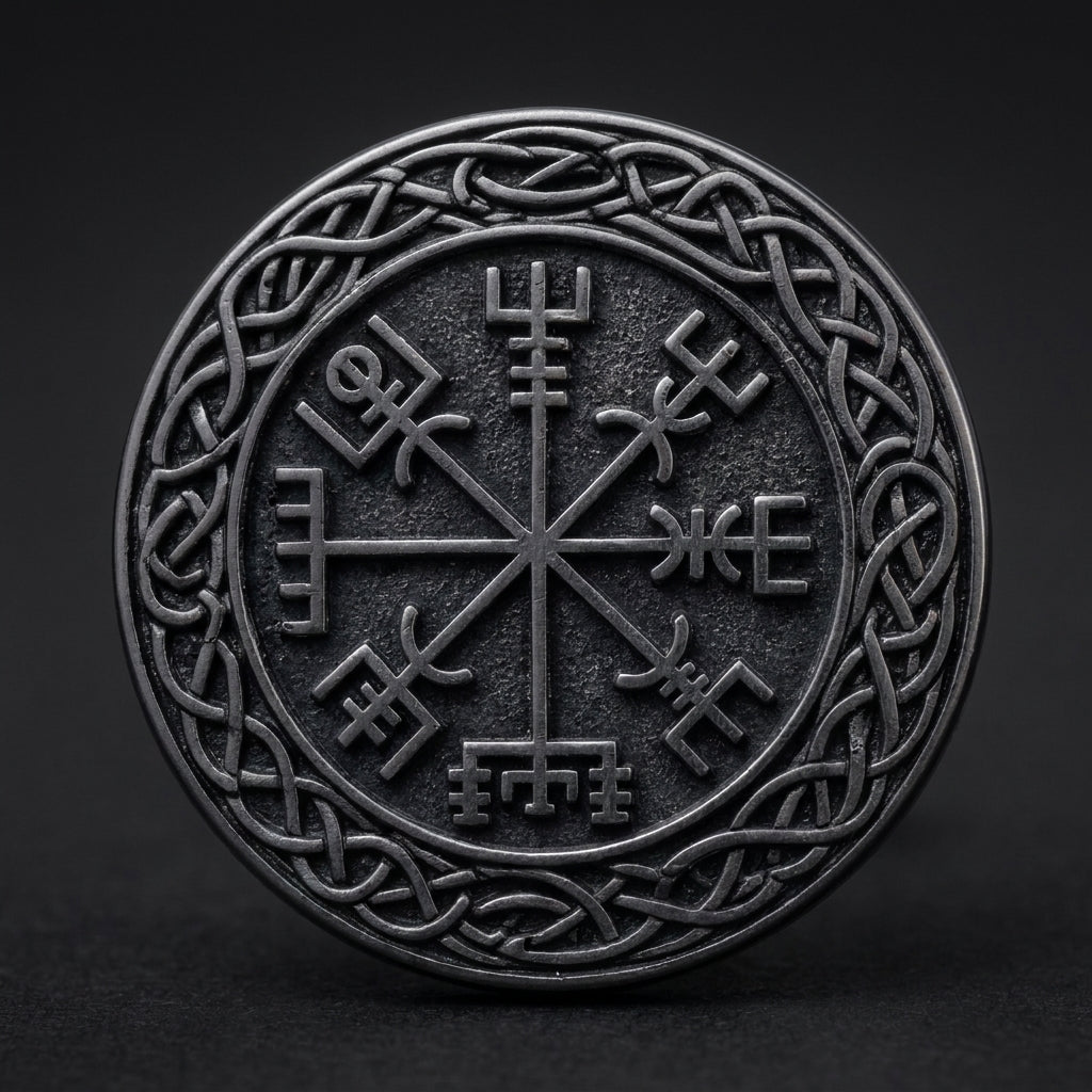 Helm of Awe Aegishjalmur Stud Earrings