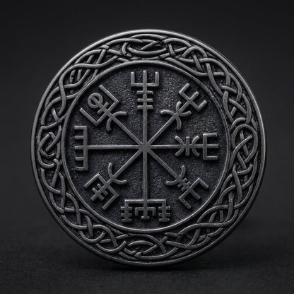 Helm of Awe Aegishjalmur Stud Earrings