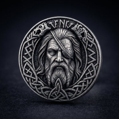Odin Allfather Stud Earrings