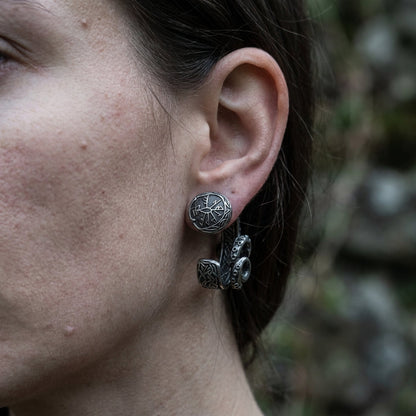 Norse Kraken Tentacle Ear Cuff Earrings