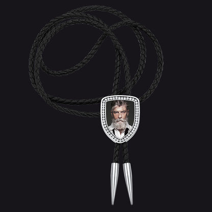 Personalized Photo Bolo Ties for Men, Men's Accessory