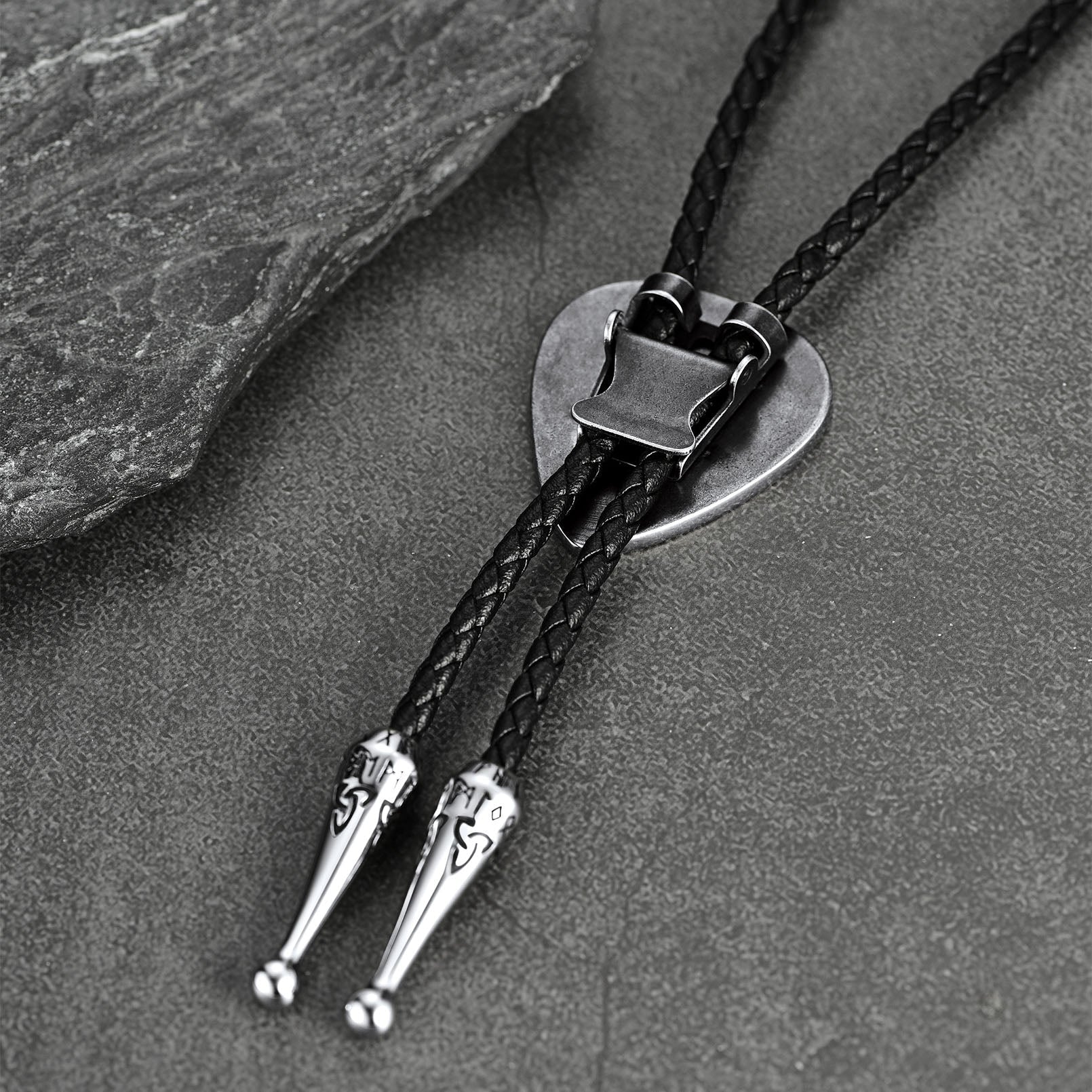 Customized Viking Heart Picture Bolo Ties for Men