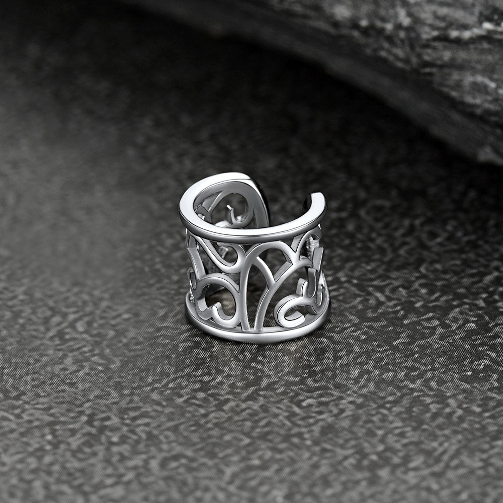 Celtic Knot 925 Sterling Silver Cartilage Ear Cuff