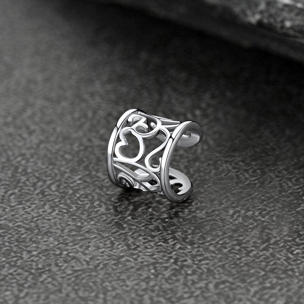 Celtic Knot 925 Sterling Silver Cartilage Ear Cuff