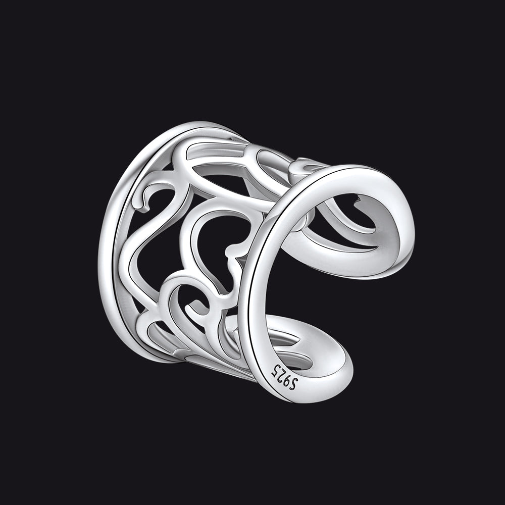 Celtic Knot 925 Sterling Silver Cartilage Ear Cuff