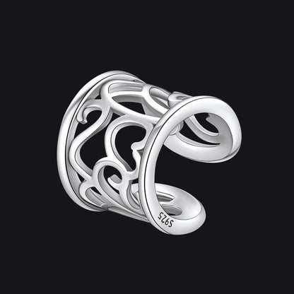 Celtic Knot 925 Sterling Silver Cartilage Ear Cuff