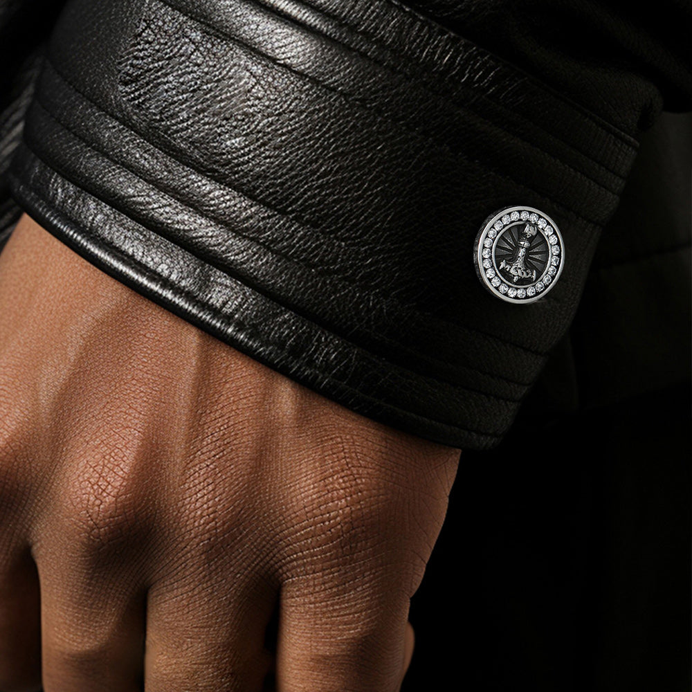 Viking Thor's Hammer Cufflinks for Men