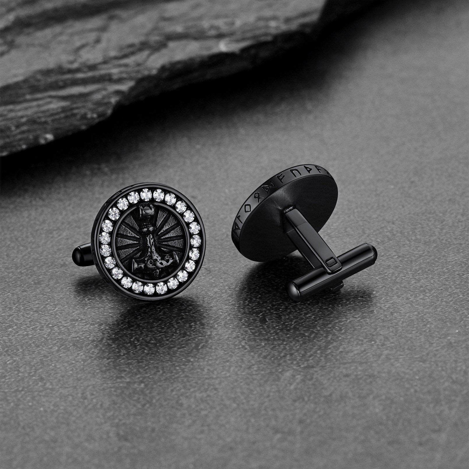 Viking Thor's Hammer Cufflinks for Men