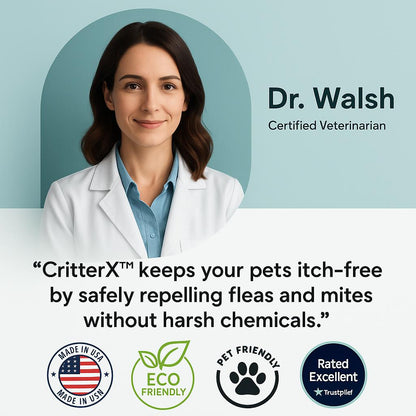 CritterX 2025 Advanced Pest Repeller - Eliminate Pests Permanently