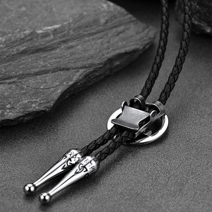 Viking Thor's Hammer Bolo Tie for Men Women
