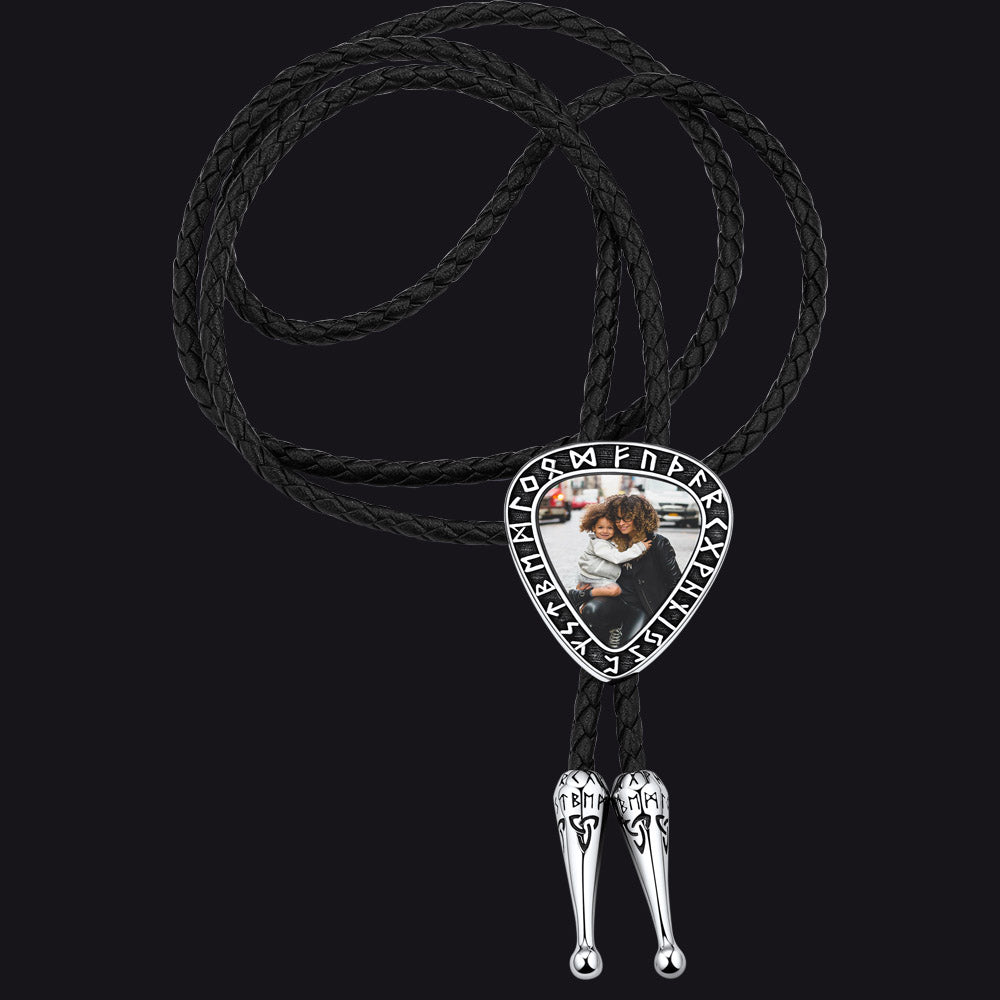 Customized Viking Heart Picture Bolo Ties for Men
